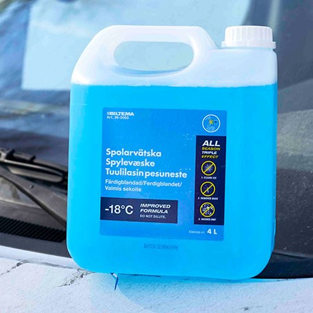 Windscreen Washer Fluid in Winter – what to consider