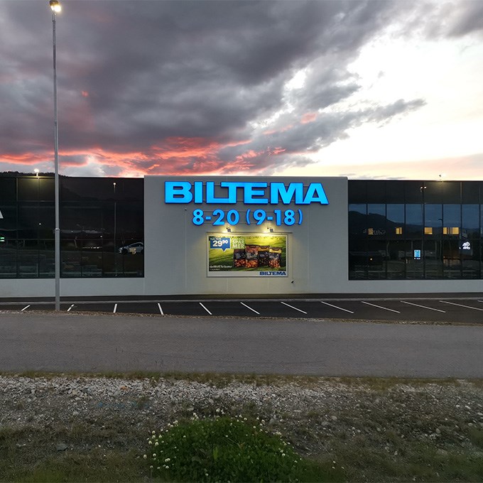 Biltema ekspanderer - åpner varehus nr. 65 i Norge