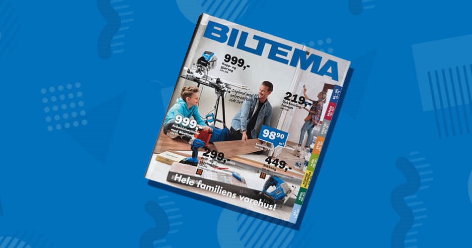 Bilde av den siste Biltema-katalogen i Norge